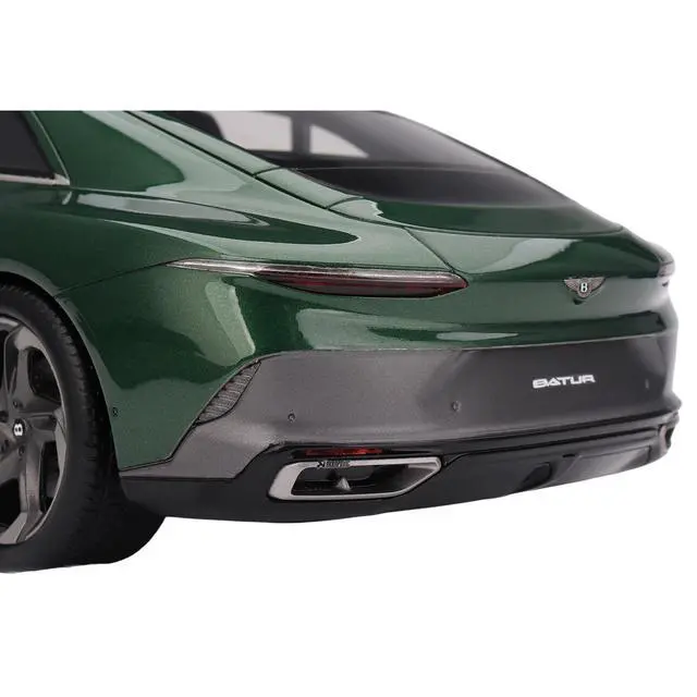Alt view image 4 of 7 - Bentley Batur Scarab Green Metallic 1/18 Model Car by Top Speed