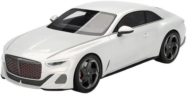 Main image of Bentley Batur Bonneville Pearl White Metallic 1/18 Model Car by Top Speed
