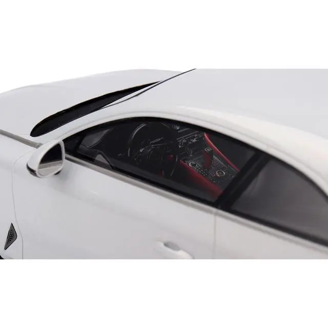 Alt view image 2 of 7 - Bentley Batur Bonneville Pearl White Metallic 1/18 Model Car by Top Speed