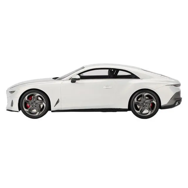 Alt view image 3 of 7 - Bentley Batur Bonneville Pearl White Metallic 1/18 Model Car by Top Speed