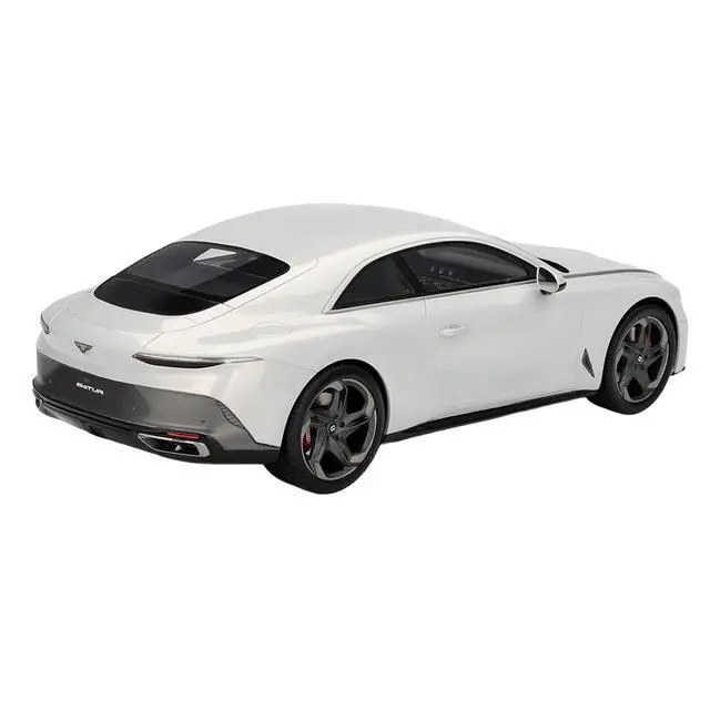 Alt view image 5 of 7 - Bentley Batur Bonneville Pearl White Metallic 1/18 Model Car by Top Speed