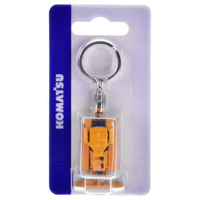 Alt view image 5 of 6 - Komatsu D71PXi Bulldozer Yellow Metal Keychain Diecast Model by Universal Hobbies