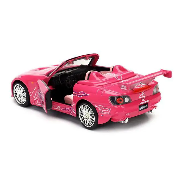 Alt view image 3 of 4 - Suki's Honda S2000 Convertible Pink with Graphics "Fast & Furious 25th Anniversary" Series 1/32 Diecast Car Model by Jada