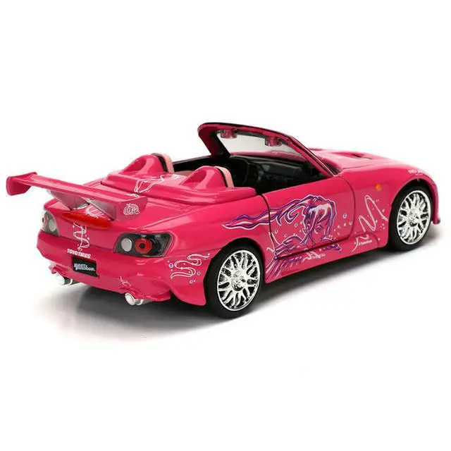 Alt view image 4 of 4 - Suki's Honda S2000 Convertible Pink with Graphics "Fast & Furious 25th Anniversary" Series 1/32 Diecast Car Model by Jada