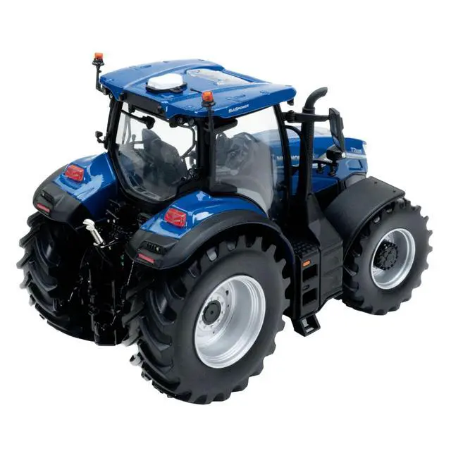 Alt view image 3 of 6 - New Holland T7.225 Tractor Blue Power Metallic 1/32 Diecast Model by Universal Hobbies
