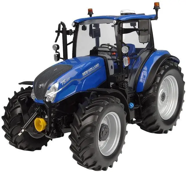 Main image of New Holland T5.120 Tractor Dynamic Blue 1/32 Diecast Model by Universal Hobbies