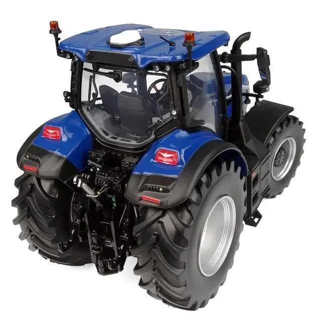 Alt view image 3 of 7 - New Holland T7.210 Tractor Dynamic Blue 1/32 Diecast Model by Universal Hobbies