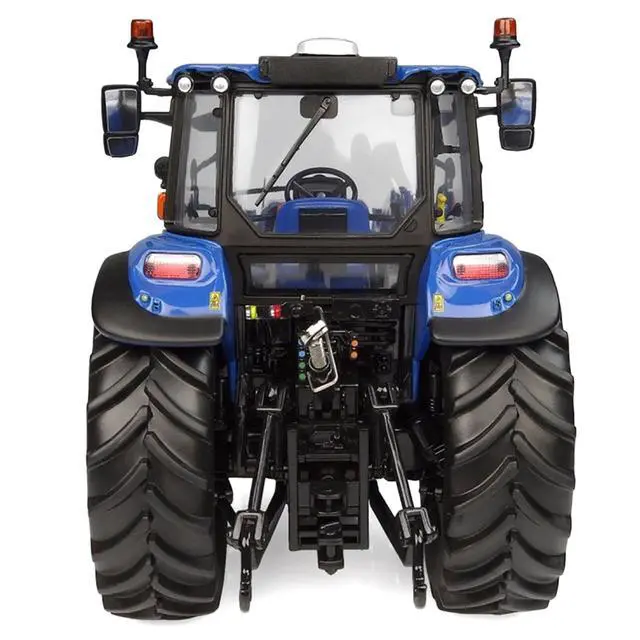 Alt view image 6 of 7 - New Holland T5.120 Tractor with Front Loader Dynamic Blue 1/32 Diecast Model by Universal Hobbies