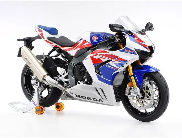 Alt view image 2 of 7 - Model Kit Honda CBR1000RR-R Fireblade SP "30th Anniversary" Motorcycle 1/12 Scale Model by Tamiya