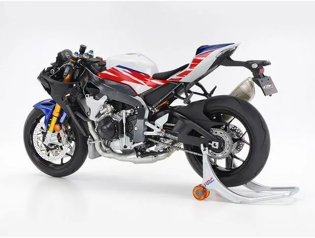 Alt view image 3 of 7 - Model Kit Honda CBR1000RR-R Fireblade SP "30th Anniversary" Motorcycle 1/12 Scale Model by Tamiya