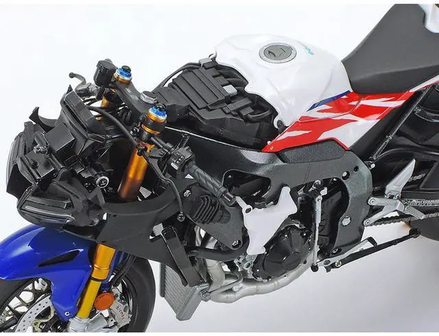 Alt view image 6 of 7 - Model Kit Honda CBR1000RR-R Fireblade SP "30th Anniversary" Motorcycle 1/12 Scale Model by Tamiya