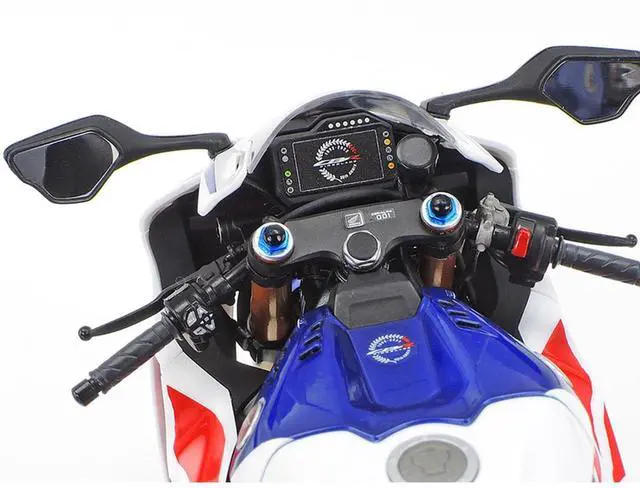 Alt view image 7 of 7 - Model Kit Honda CBR1000RR-R Fireblade SP "30th Anniversary" Motorcycle 1/12 Scale Model by Tamiya