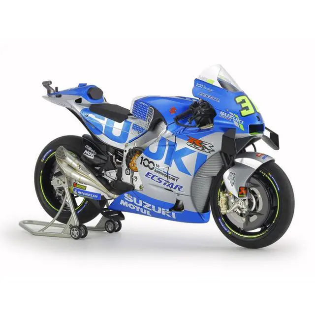 Alt view image 9 of 14 - Tamiya 1/12 Motorcycle Series No.139 Team Suzuki Ecstar GSX-RR '20 Plastic Model 14139