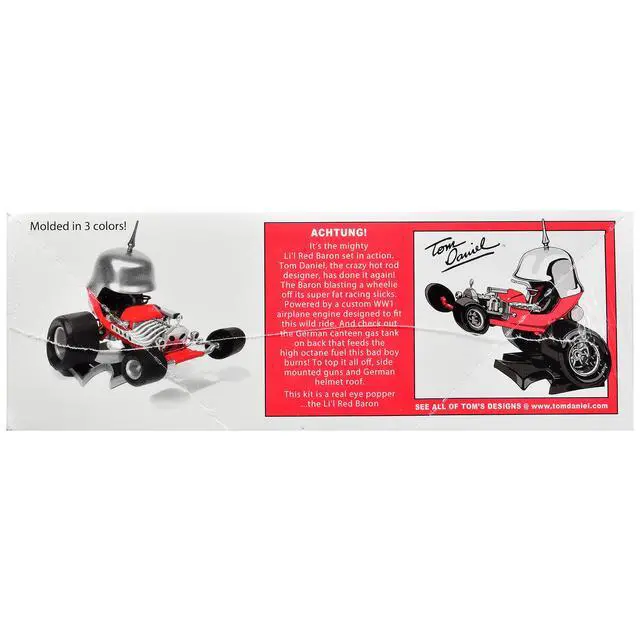 Alt view image 6 of 7 - Tom Daniel - 1:32 Scale Model Kit - Li'l Red Baron