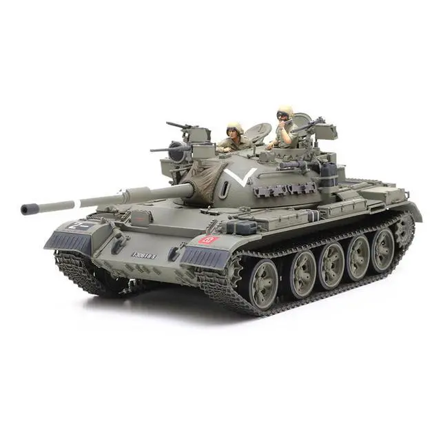 Alt view image 2 of 7 - Model Kit Israeli Tiran 5 Tank "Israeli Army" 1/35 Scale Model by Tamiya