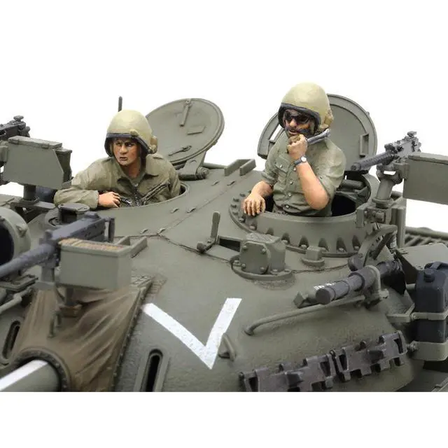 Alt view image 3 of 7 - Model Kit Israeli Tiran 5 Tank "Israeli Army" 1/35 Scale Model by Tamiya