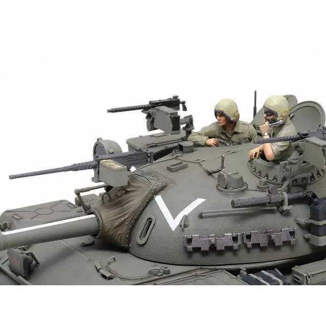 Alt view image 4 of 7 - Model Kit Israeli Tiran 5 Tank "Israeli Army" 1/35 Scale Model by Tamiya