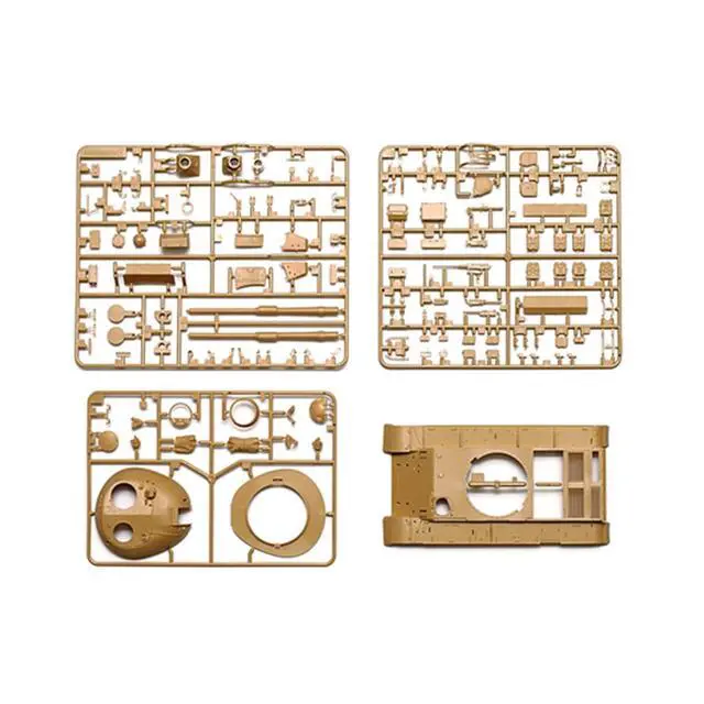 Alt view image 7 of 7 - Model Kit Israeli Tiran 5 Tank "Israeli Army" 1/35 Scale Model by Tamiya