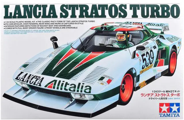 Main image of Model Kit Lancia Stratos Turbo 1/24 Scale Model by Tamiya