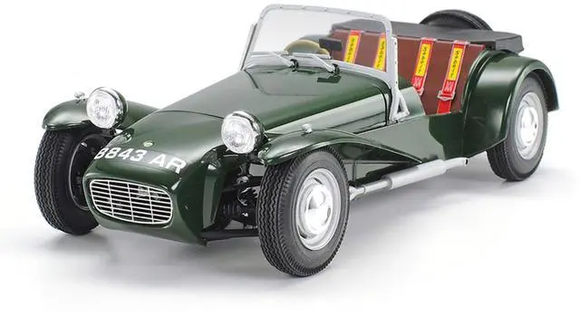 Alt view image 9 of 14 - Tamiya 1/24 Sports Car Series No.357 Lotus Super 7 Series yl Plastic Model 24357
