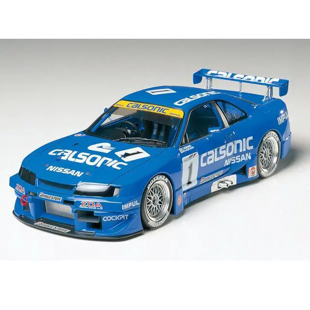 Alt view image 3 of 5 - Tamiya America, Inc 1/24 Calsonic Skyline Gtr, Tam24184