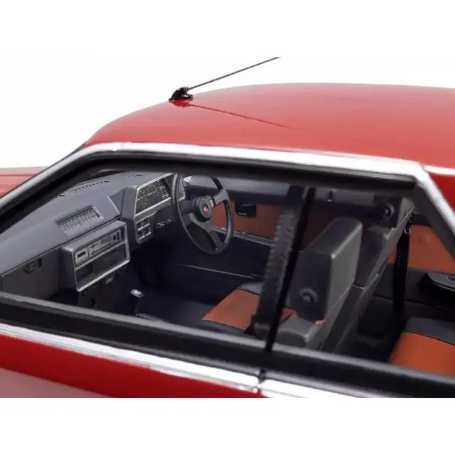 Alt view image 2 of 4 - Nissan Skyline 2000 Turbo Intercooler RS-X RHD (Right Hand Drive) Red and Black 1/18 Model Car by Kyosho