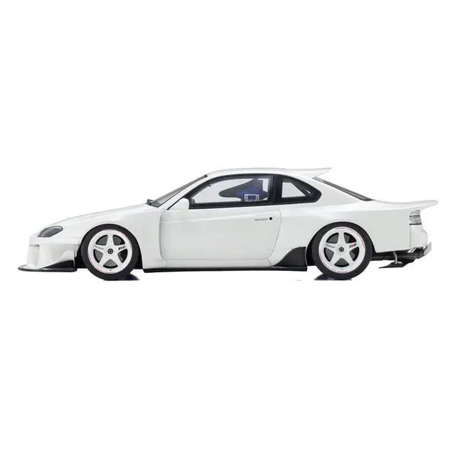 Alt view image 3 of 6 - Nissan Silvia (S15) "Khyzyl Saleem" White 1/18 Model Car by Kyosho
