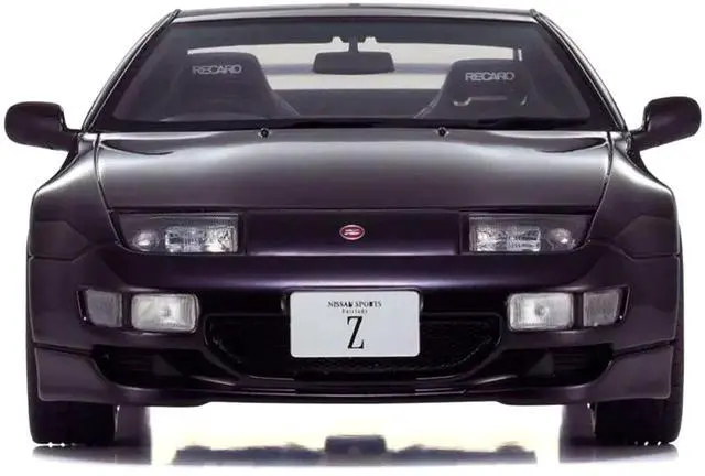 Alt view image 5 of 7 - Nissan Fairlady Z (Z32) Version R 2by2 RHD (Right Hand Drive) Purple Metallic 1/18 Model Car by Kyosho
