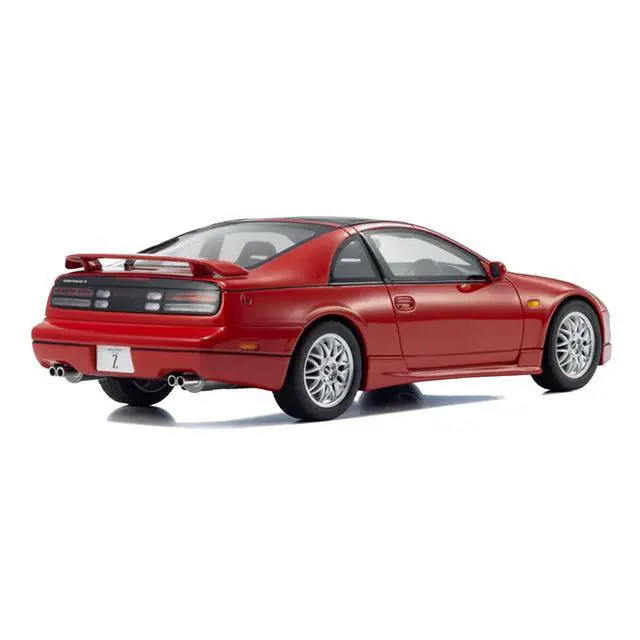 Alt view image 4 of 6 - Nissan Fairlady Z (Z32) Version R 2by2 RHD (Right Hand Drive) Red 1/18 Model Car by Kyosho