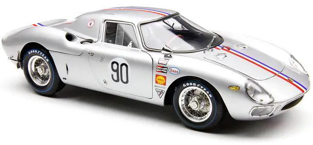 Main image of Ferrari 250 LM RHD (Right Hand Drive) #90 Bob Grossman "Nassau Tourist Trophy" (1964) Limited Ed 1/18 Diecast Model Car by CMC