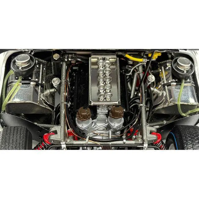 Alt view image 2 of 7 - Ferrari 250 LM RHD (Right Hand Drive) #90 Bob Grossman "Nassau Tourist Trophy" (1964) Limited Ed 1/18 Diecast Model Car by CMC