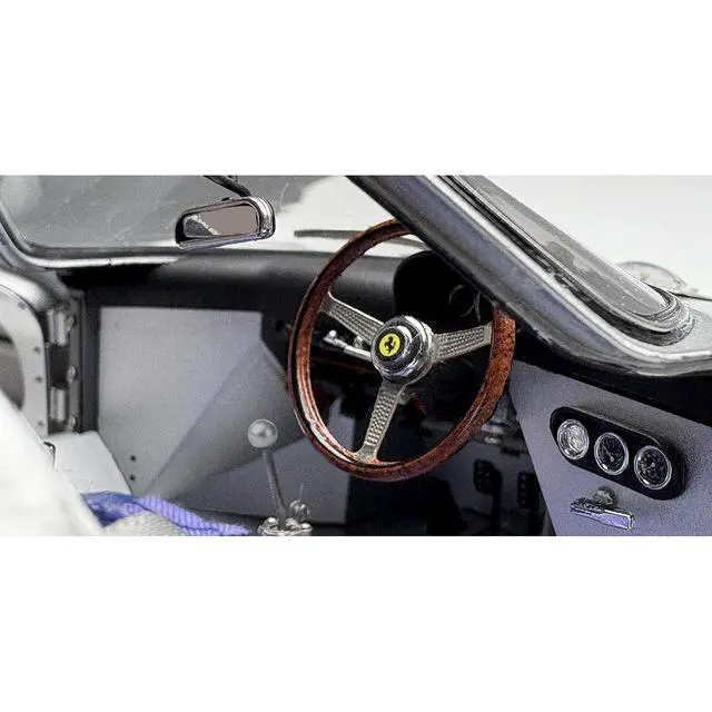 Alt view image 3 of 7 - Ferrari 250 LM RHD (Right Hand Drive) #90 Bob Grossman "Nassau Tourist Trophy" (1964) Limited Ed 1/18 Diecast Model Car by CMC