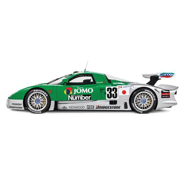 Alt view image 2 of 6 - Nissan R390 GT1 #33 "NISMO" "24 Hours of Le Mans" (1998) 1/18 Model Car by GT Spirit