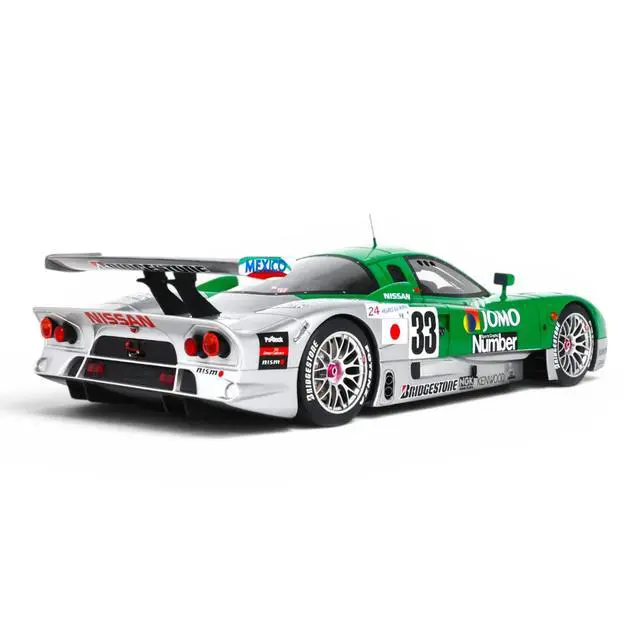 Alt view image 3 of 6 - Nissan R390 GT1 #33 "NISMO" "24 Hours of Le Mans" (1998) 1/18 Model Car by GT Spirit