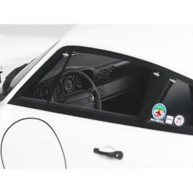 Alt view image 2 of 7 - 1992 Porsche 911 (964) "Carrera Cup - USA Edition" White 1/18 Model Car by GT Spirit