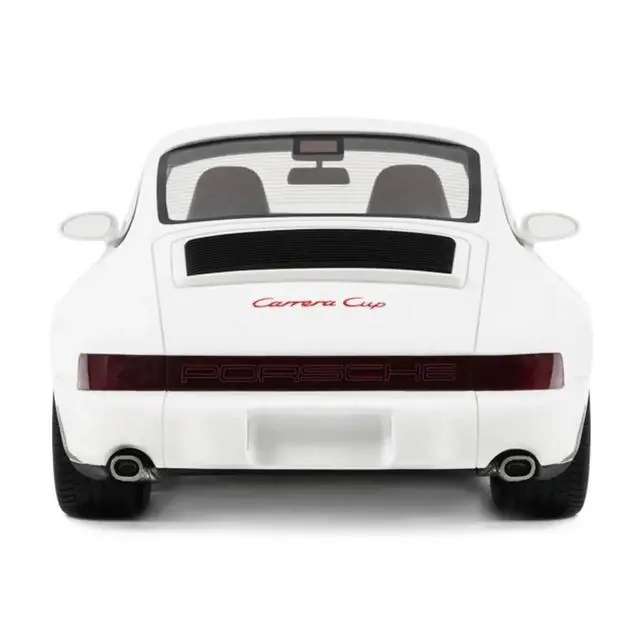 Alt view image 7 of 7 - 1992 Porsche 911 (964) "Carrera Cup - USA Edition" White 1/18 Model Car by GT Spirit