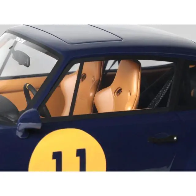 Alt view image 2 of 7 - 2024 Porsche 911 Strosek Mega 30 #11 Blue 1/18 Model Car by GT Spirit