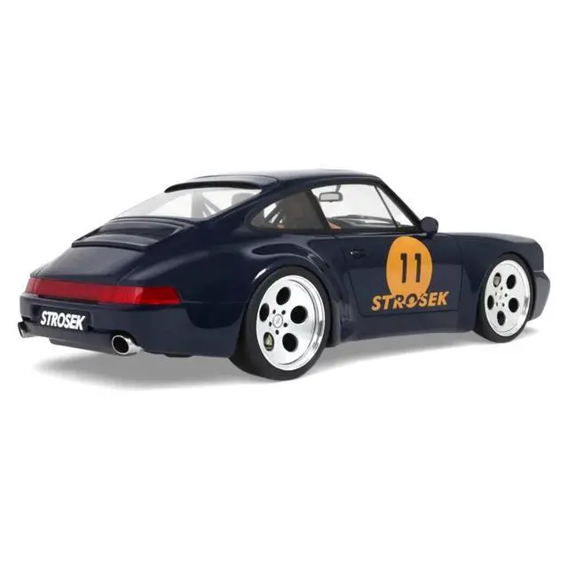Alt view image 5 of 7 - 2024 Porsche 911 Strosek Mega 30 #11 Blue 1/18 Model Car by GT Spirit