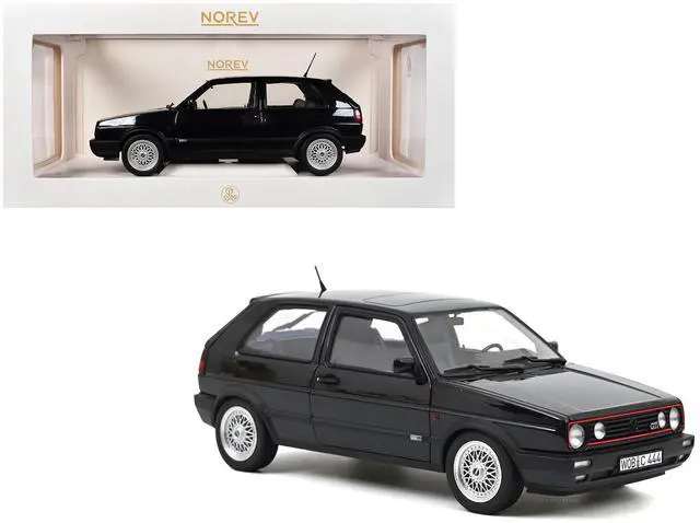 Main image of 1991 Volkswagen Golf GTI Edition Blue Moonlight Blue Metallic 1/18 Diecast Model Car by Norev