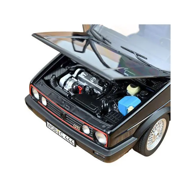 Alt view image 3 of 6 - 1991 Volkswagen Golf GTI Edition Blue Moonlight Blue Metallic 1/18 Diecast Model Car by Norev