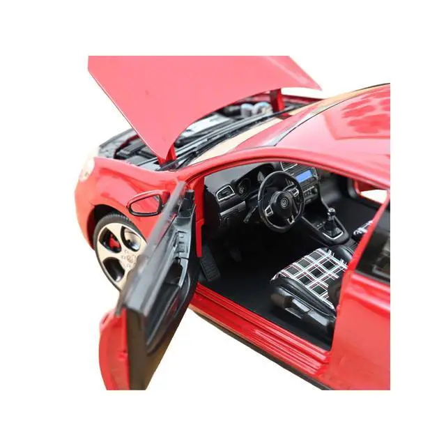 Alt view image 4 of 6 - 2009 Volkswagen Golf VI GTI Tornado Red 1/18 Diecast Model Car by Norev