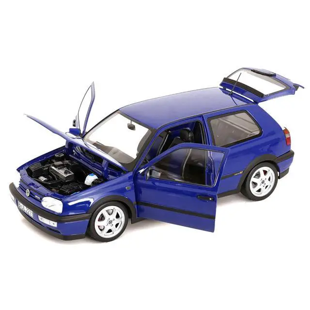 Alt view image 2 of 6 - 1994 Volkswagen Golf GTI Color Concept Jazz Blue 1/18 Diecast Model Car by Norev