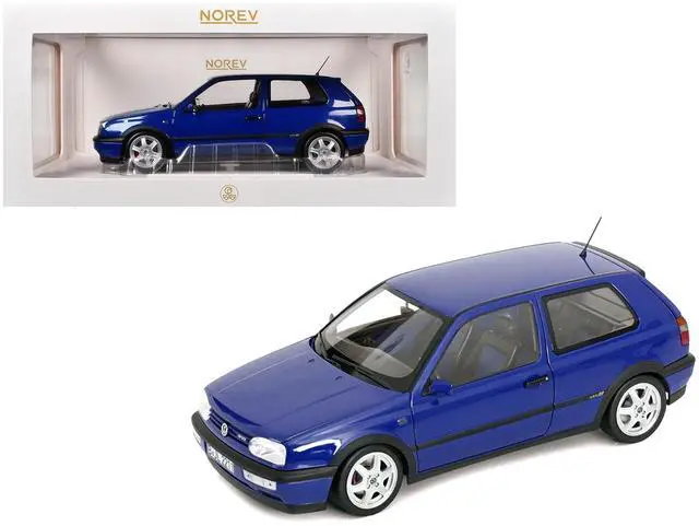 Main image of 1994 Volkswagen Golf GTI Color Concept Jazz Blue 1/18 Diecast Model Car by Norev