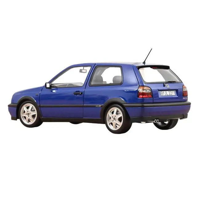 Alt view image 5 of 6 - 1994 Volkswagen Golf GTI Color Concept Jazz Blue 1/18 Diecast Model Car by Norev