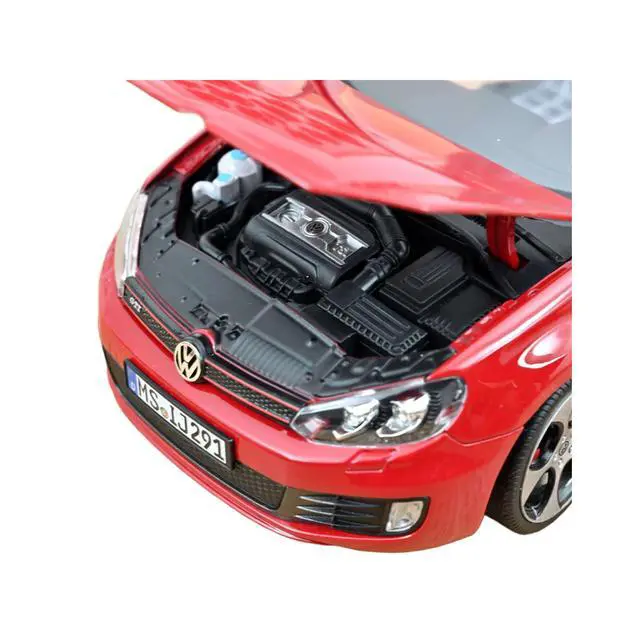 Alt view image 3 of 6 - 2009 Volkswagen Golf VI GTI Tornado Red 1/18 Diecast Model Car by Norev