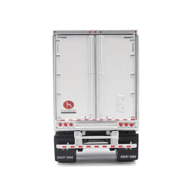 Alt view image 5 of 5 - Great Dane Everest 53ft Refridgerated Trailer White "Transport Series" 1/64 Diecast Model by Diecast Masters