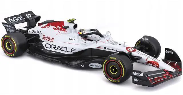 Main image of Red Bull Racing RB21 #22 Yuki Tsunoda "Oracle" F1 "Japanese GP" (2025) "Race" Series 1/18 Diecast Model Car by Bburago