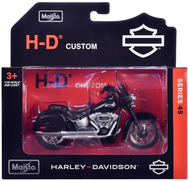 Alt view image 5 of 7 - Harley-Davidson Motorcycles 6 piece Set Series 45 1/18 Diecast Motorcycle Models by Maisto
