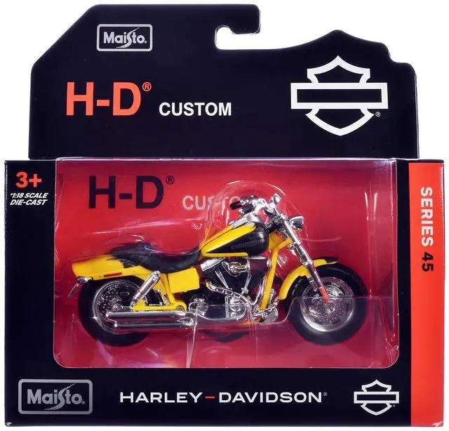 Alt view image 4 of 7 - Harley-Davidson Motorcycles 6 piece Set Series 45 1/18 Diecast Motorcycle Models by Maisto