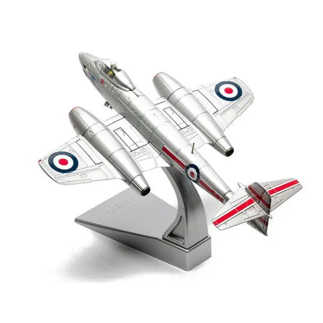 Alt view image 4 of 5 - Gloster Meteor F.8 Aircraft "Biggin Hill" (1951) Royal Air Force "The Aviation Archive" Series 1/72 Diecast Model Car by Corgi
